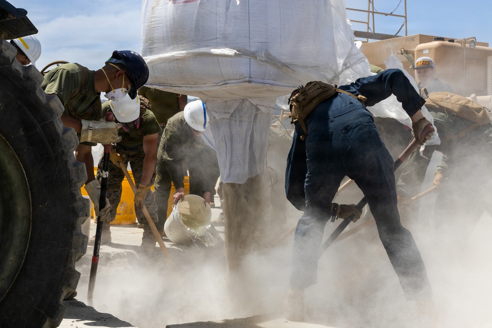 MWSS-171 uses new heat resistant concrete during ADR training