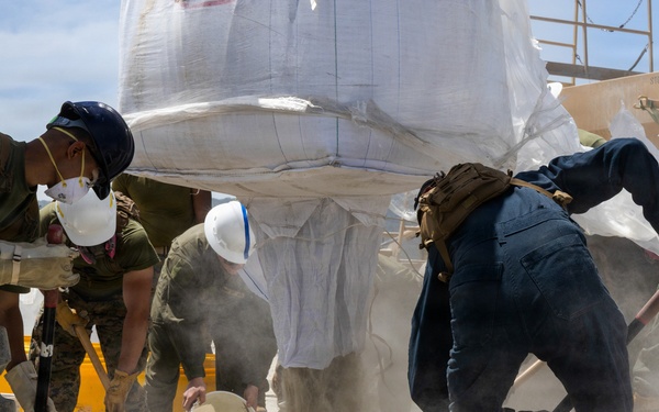 MWSS-171 uses new heat resistant concrete during ADR training