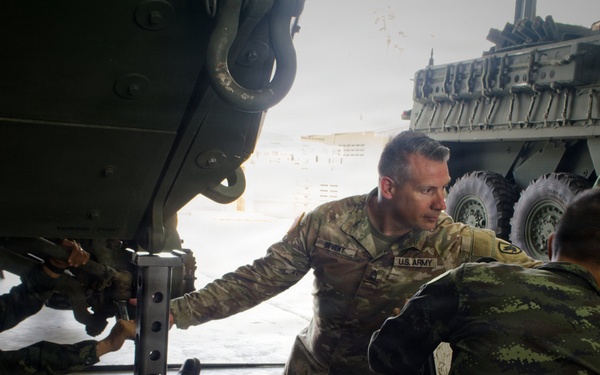 Washington National Guard and Royal Thai Army Strengthen Partnership Through Stryker Maintenance Exchange