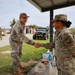 Guam Air National Guard leaders visit Airmen at Green Waste Sites, post- Typhoon Sinlaku