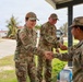 Guam Air National Guard leaders visit Airmen at Green Waste Sites, post- Typhoon Sinlaku