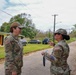 Guam Air National Guard leaders visit Airmen at Green Waste Sites, post- Typhoon Sinlaku