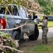 Guam Air National Guard leaders visit Airmen at Green Waste Sites, post- Typhoon Sinlaku