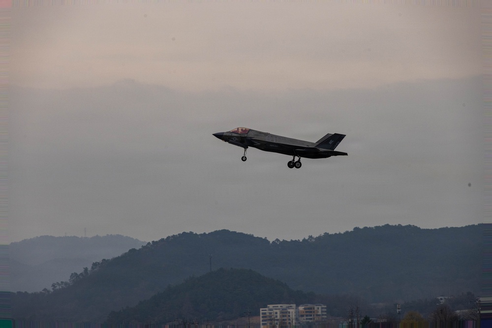 VMFA-242 continue flight operations out of Gwangju Air Base