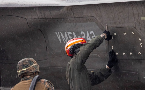 VMFA-242 continue flight operations out of Gwangju Air Base