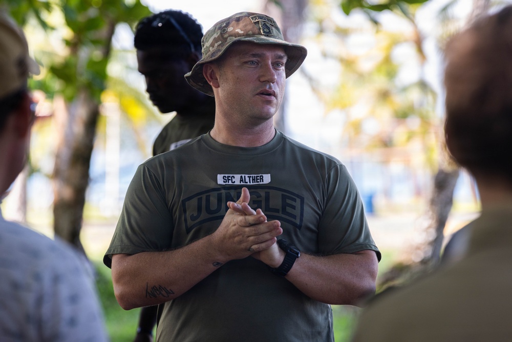 U.S. Army Partners with Scouting America Troop 1849 for Jungle Survival Training