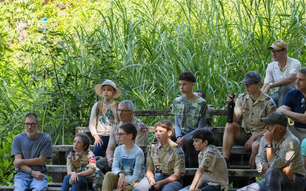 U.S. Army Partners with Scouting America Troop 1849 for Jungle Survival Training