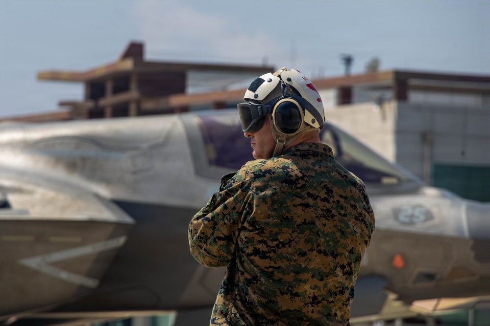 VMFA-242 trains with MWSS-171 during KMEP 26.1