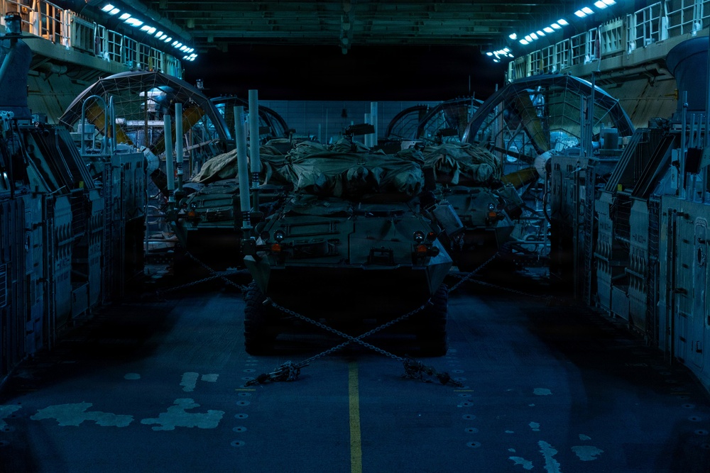 Boxer Marines Conduct Aircraft Maintenance