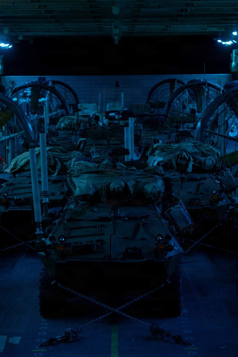 Boxer Marines Conduct Aircraft Maintenance