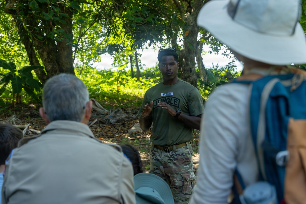 U.S. Army Partners with Scouting America Troop 1849 for Jungle Survival Training