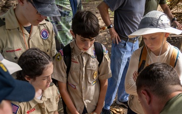U.S. Army Partners with Scouting America Troop 1849 for Jungle Survival Training