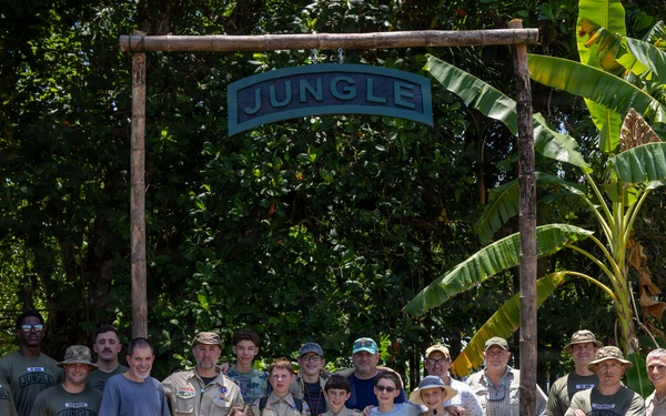 U.S. Army Partners with Scouting America Troop 1849 for Jungle Survival Training