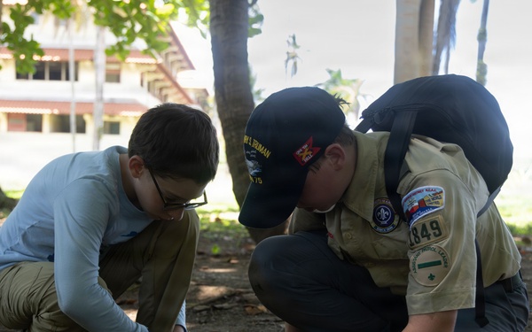 U.S. Army Partners with Scouting America Troop 1849 for Jungle Survival Training