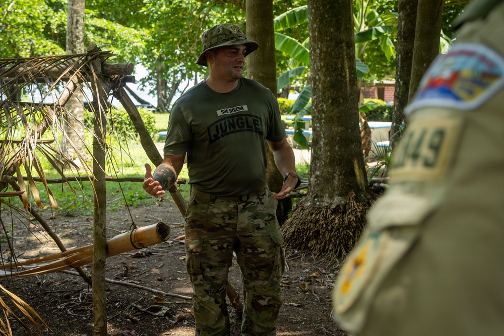 U.S. Army Partners with Scouting America Troop 1849 for Jungle Survival Training