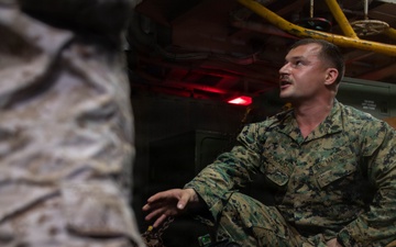 U.S. Marines Conduct Weapons Familiarization, Aircraft Maintenance Aboard USS Boxer