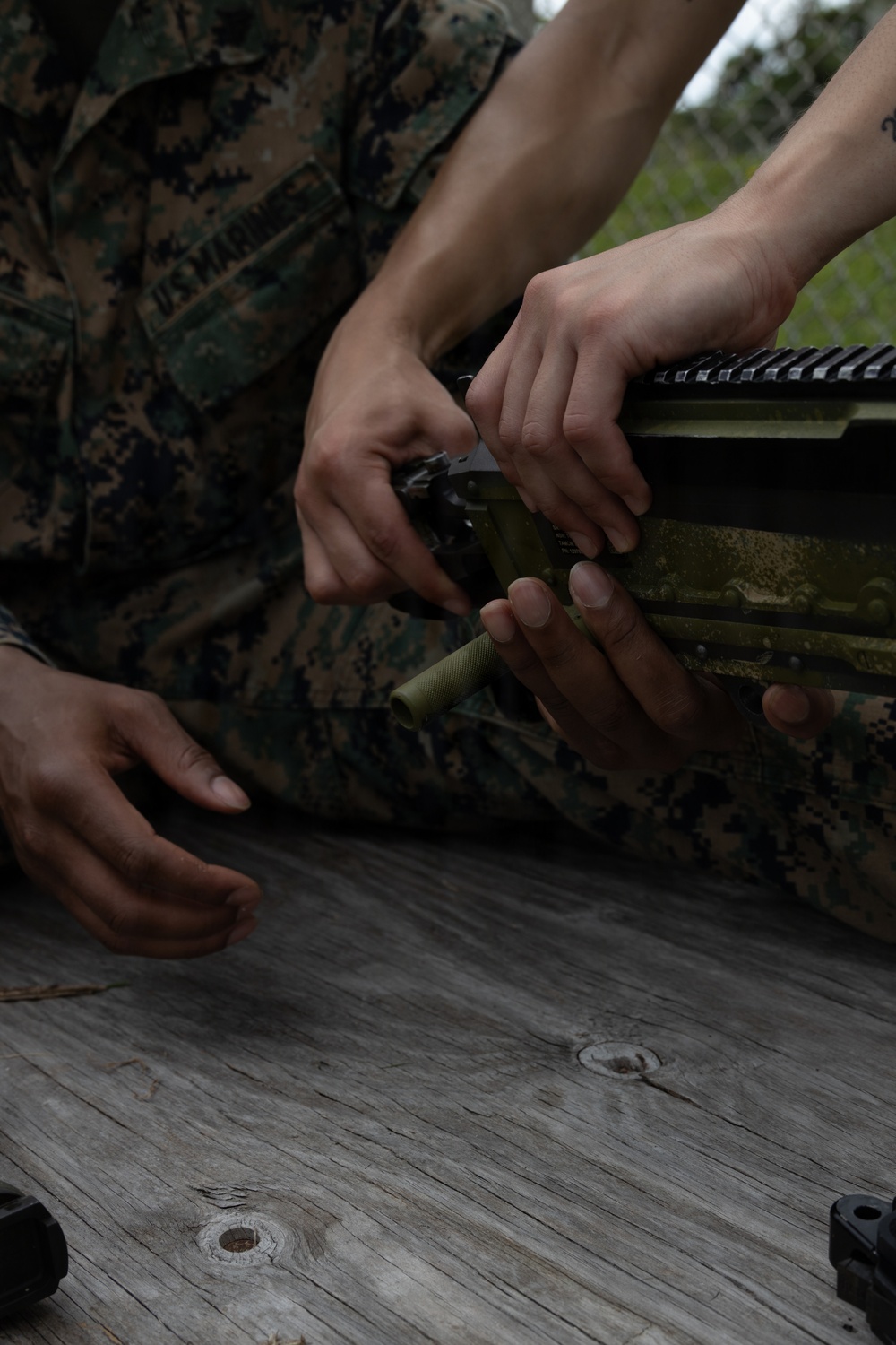 U.S. Marines conduct Warrior Wednesday Training