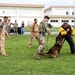 18th Wing command chief trains with military working dog teams