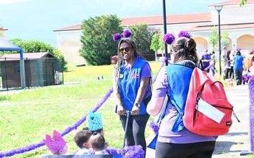 Aviano AB throws Month of the Military Child Parade