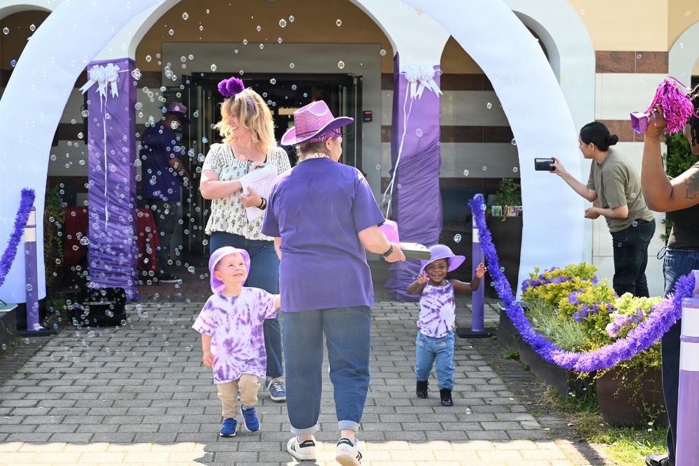 Aviano AB throws Month of the Military Child Parade