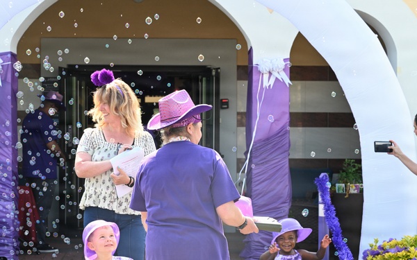 Aviano AB throws Month of the Military Child Parade