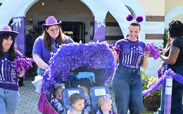 Aviano AB throws Month of the Military Child Parade