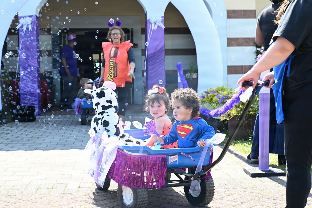 Aviano AB throws Month of the Military Child Parade