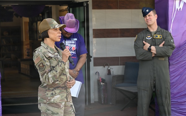 Aviano AB throws Month of the Military Child Parade