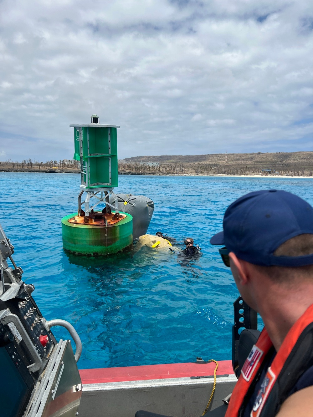U.S. Coast Guard opens Saipan waterway to daylight operations, all three CNMI port waterways now accessible