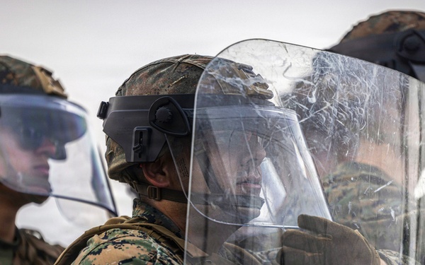 Balikatan 2026: 3rd MLR, 4th LEB practice riot control techniques training