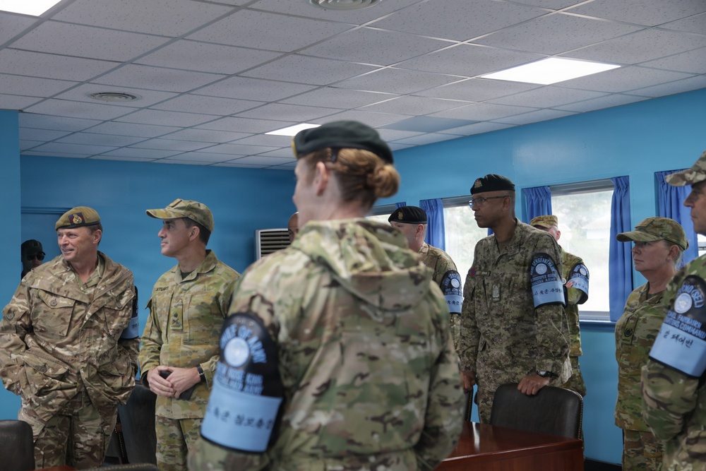 UNC Deputy Commander Welcomes Commonwealth Chiefs of Army for Strategic Dialogue