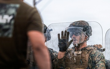 Balikatan 2026: 3rd MLR, 4th LEB practice riot control techniques training