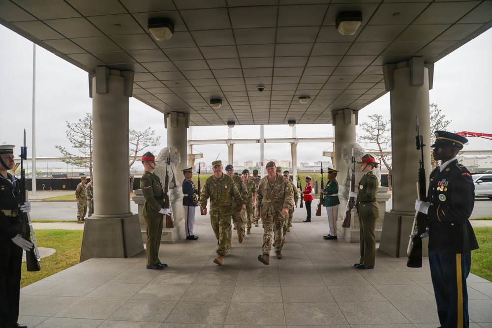 UNC Deputy Commander Welcomes Commonwealth Chiefs of Army for Strategic Dialogue