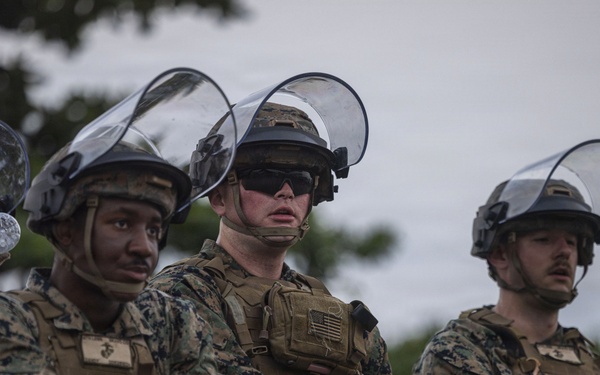 Balikatan 2026: 3rd MLR, 4th LEB practice riot control techniques training