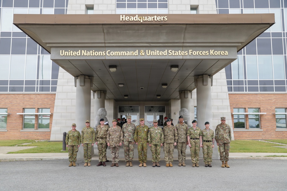 UNC Deputy Commander Welcomes Commonwealth Chiefs of Army for Strategic Dialogue