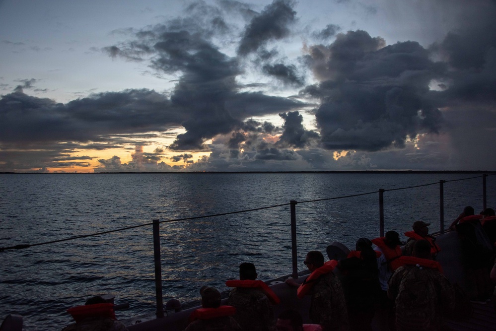 Service members and Civilians Participate in the Bataan Memorial Death March