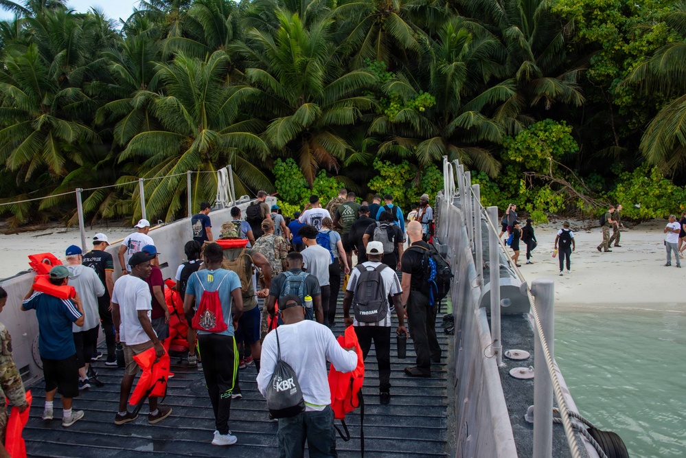 Service members and Civilians Participate in the Bataan Memorial Death March