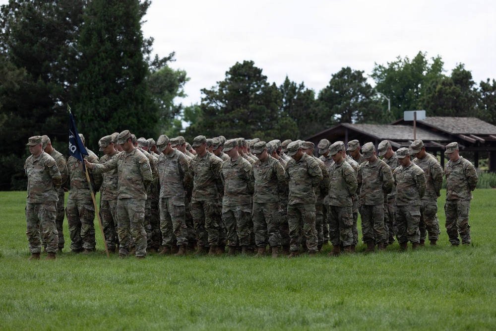 4th Battalion 9th Infantry Regiment Change of Command Ceremony