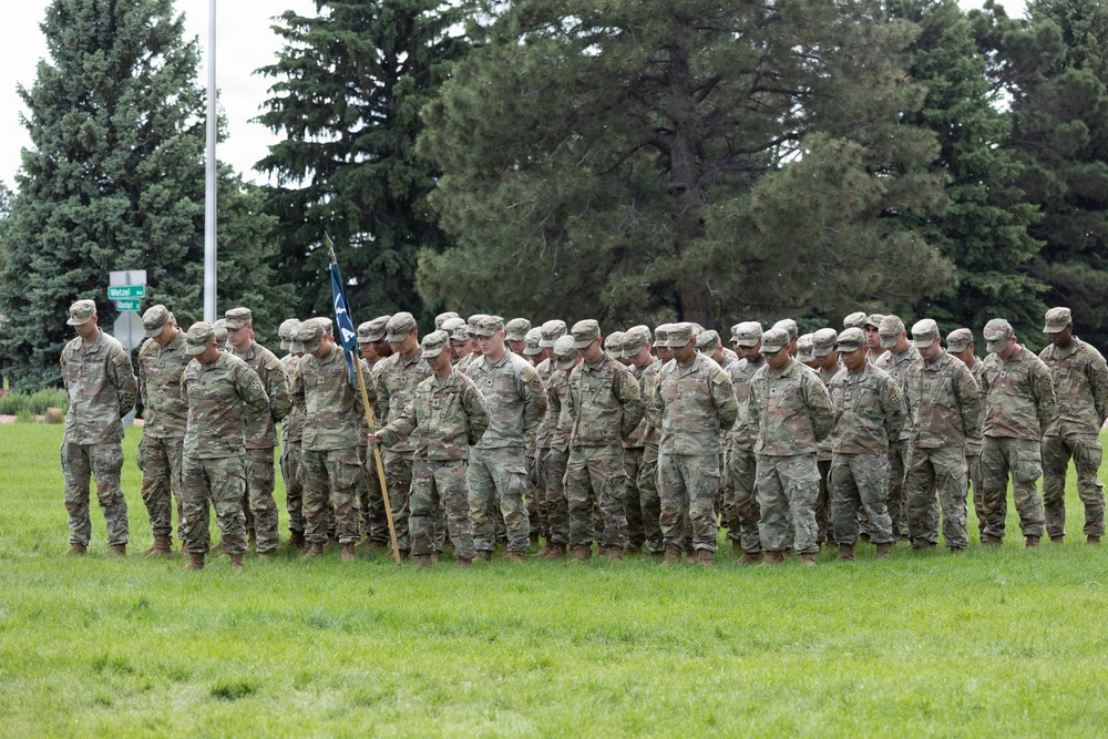 4th Battalion 9th Infantry Regiment Change of Command Ceremony