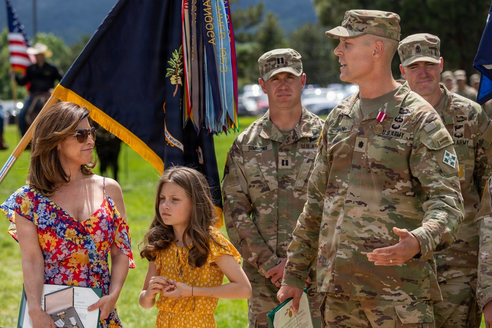4th Battalion 9th Infantry Regiment Change of Command Ceremony