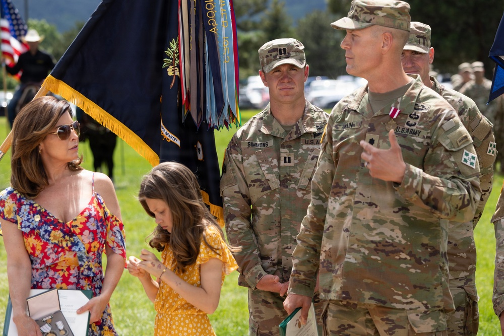 4th Battalion 9th Infantry Regiment Change of Command Ceremony