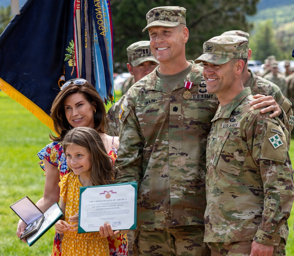 4th Battalion 9th Infantry Regiment Change of Command Ceremony