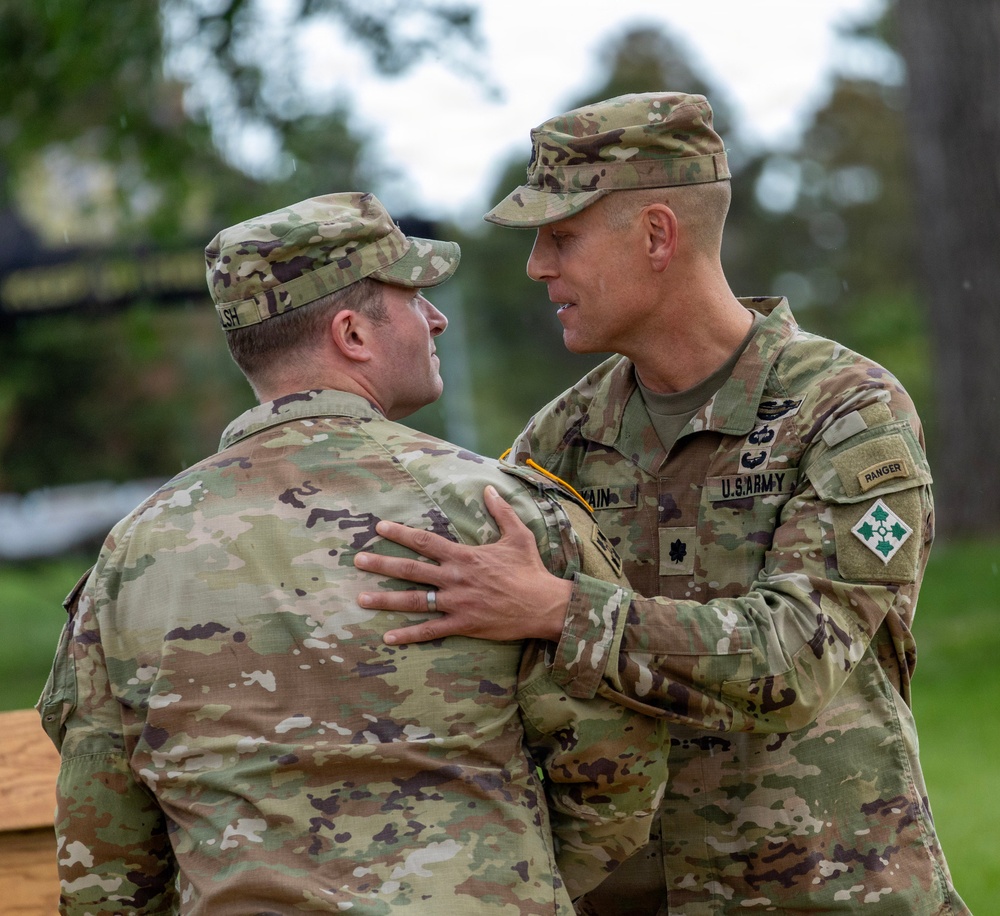 4th Battalion 9th Infantry Regiment Change of Command Ceremony