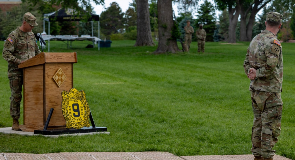4th Battalion 9th Infantry Regiment Change of Command Ceremony