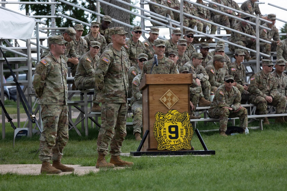 4th Battalion 9th Infantry Regiment Change of Command Ceremony