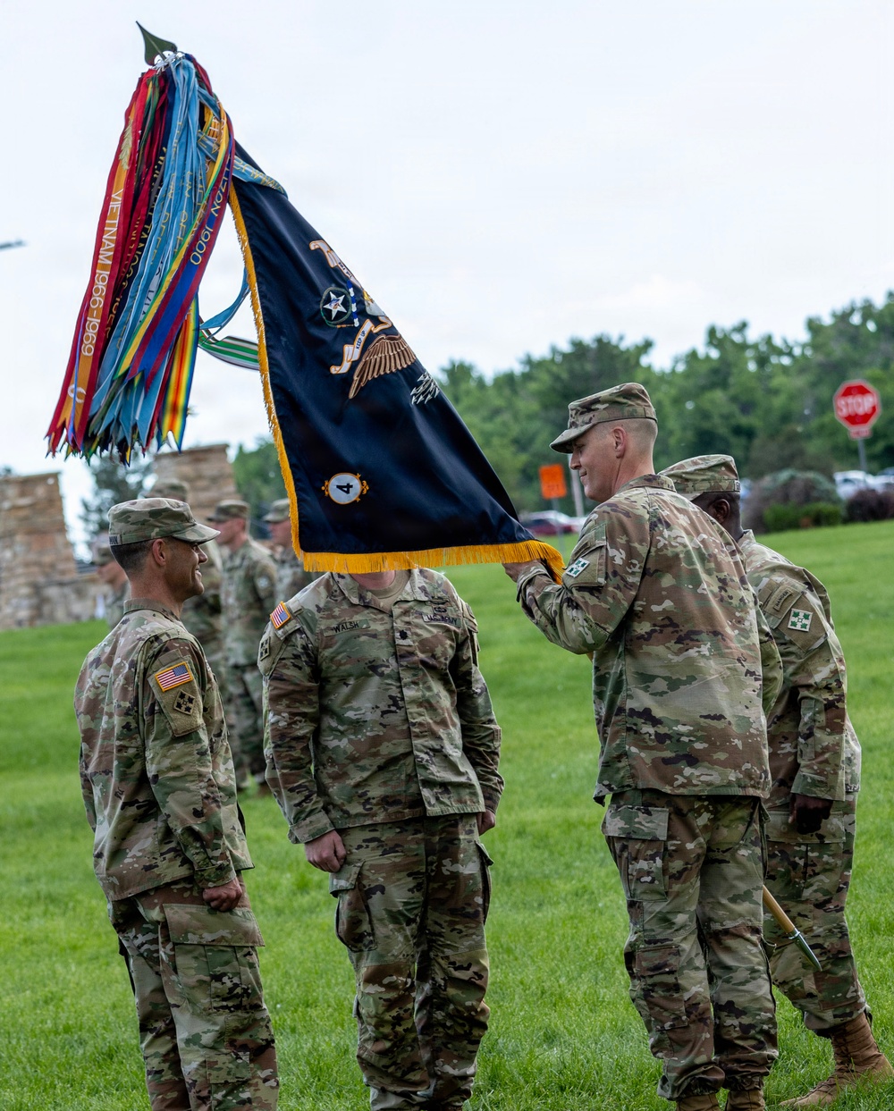 4th Battalion 9th Infantry Regiment Change of Command Ceremony