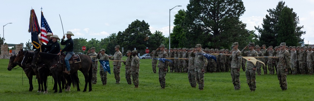 4th Battalion 9th Infantry Regiment Change of Command Ceremony