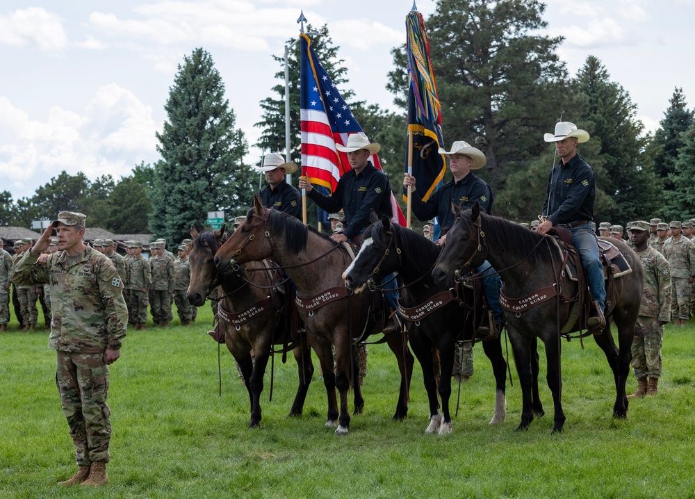 4th Battalion 9th Infantry Regiment Change of Command Ceremony