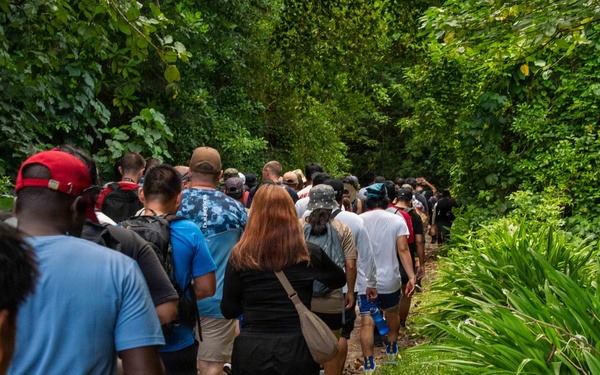 Service members and Civilians Participate in the Bataan Memorial Death March