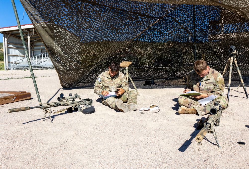 Sniper Section Headquarters and Headquaters Company 4-9 Infantry Range Day